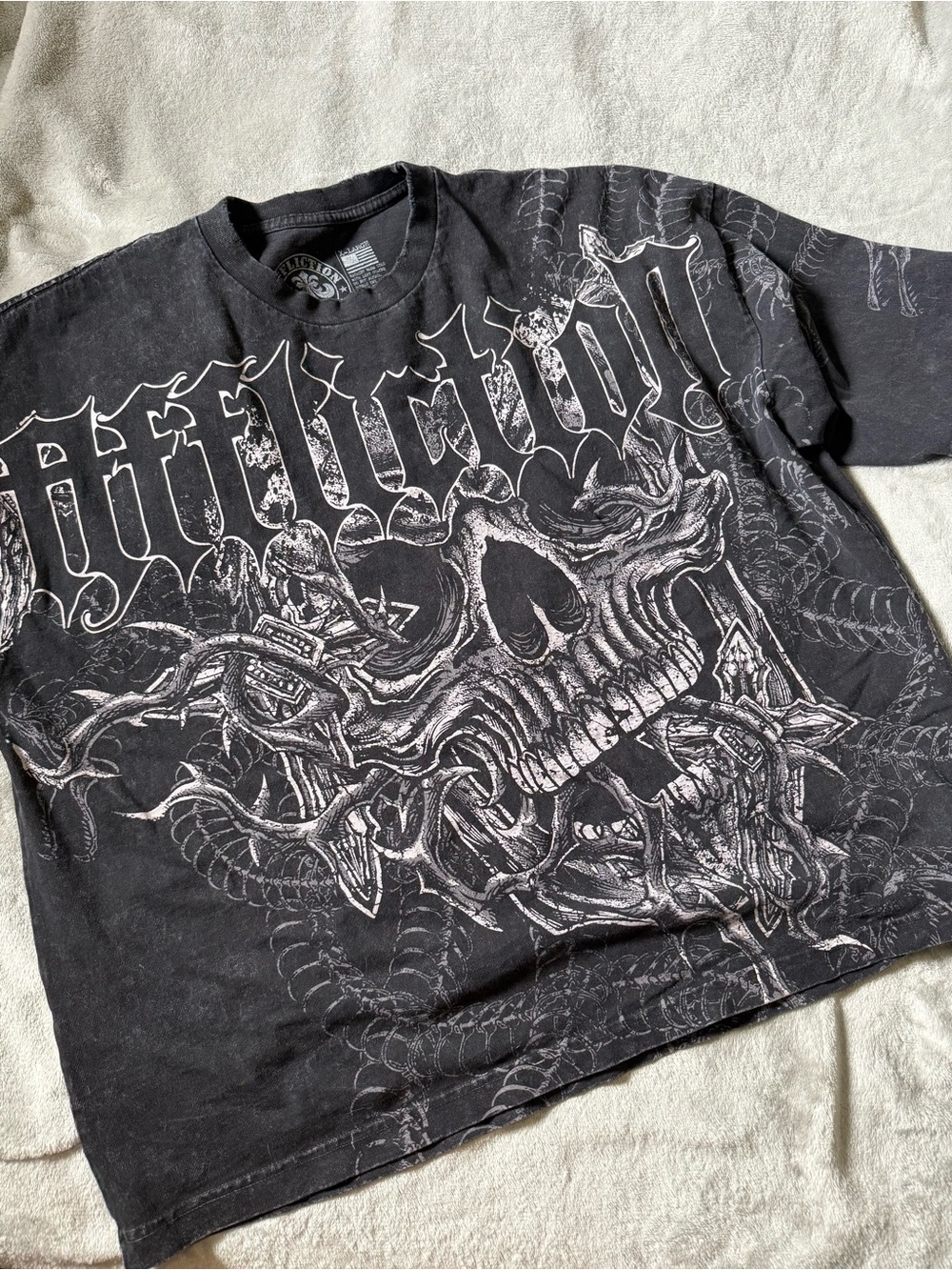 Black Affliction Tee